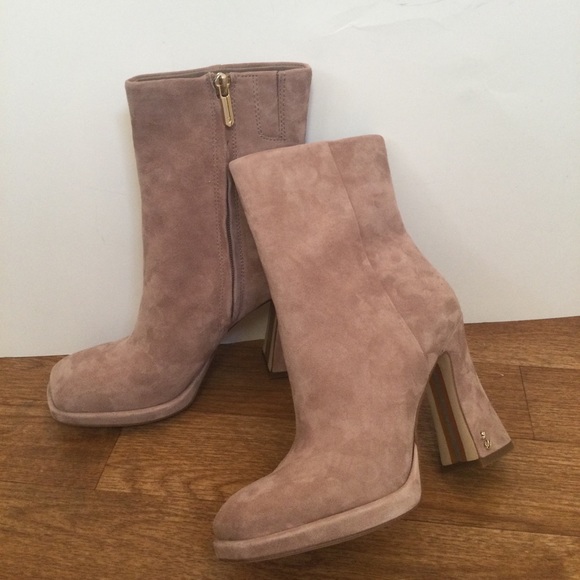 Sam Edelman Jaye Cashmere Suede Bootie NIB - Picture 3 of 9